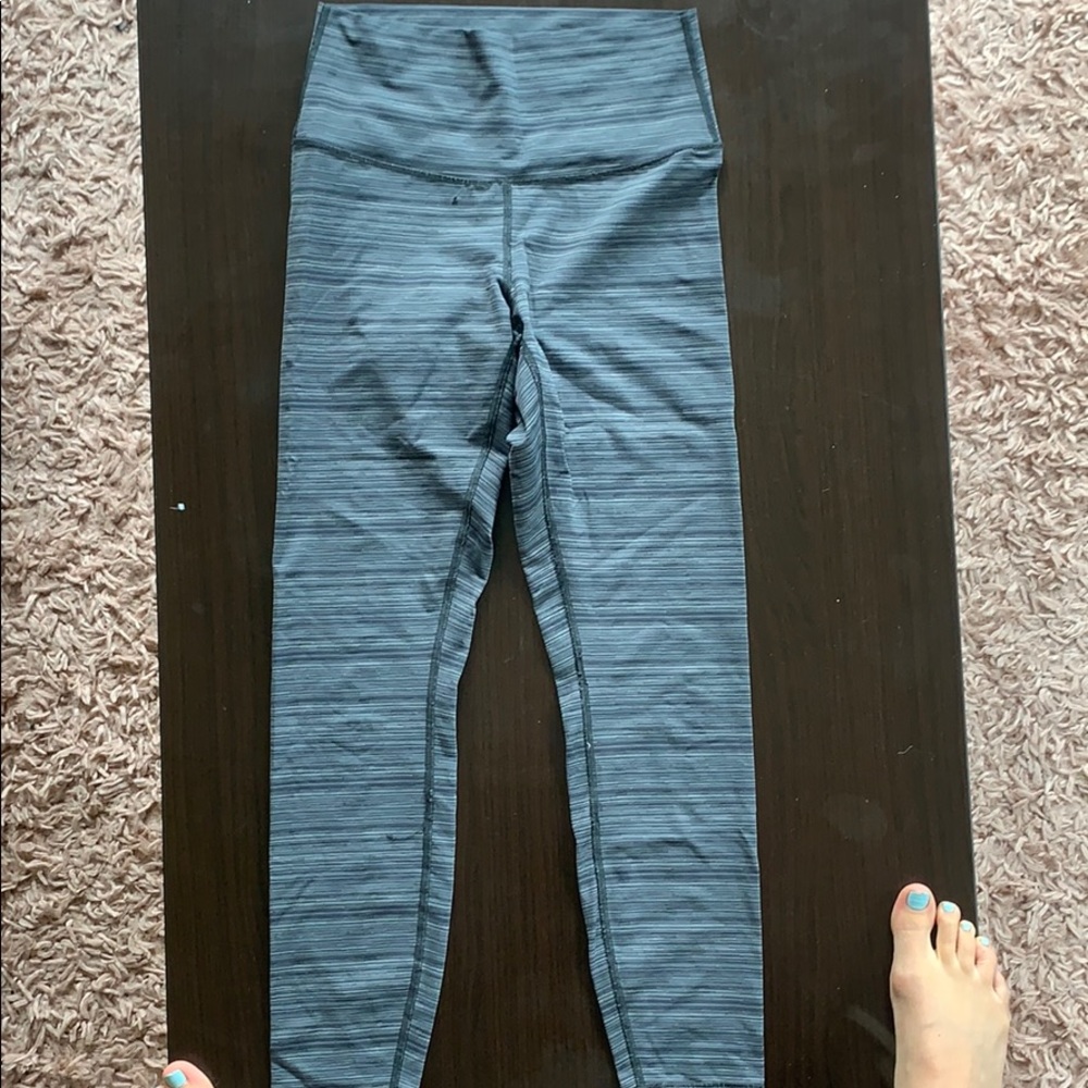Lululemon grey leggings 7/8